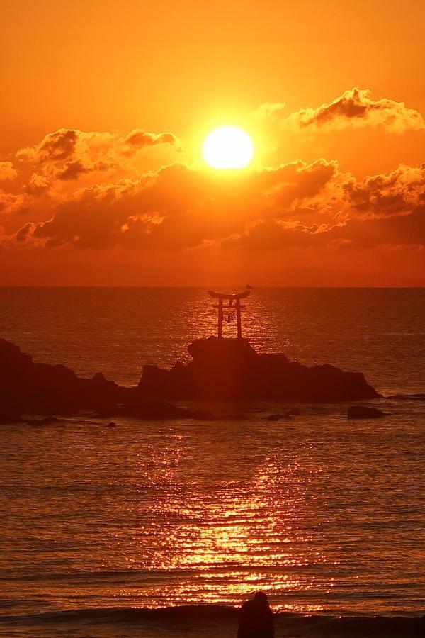 奈多みどり荘 Nada Beach House Kitsuki Exteriör bild